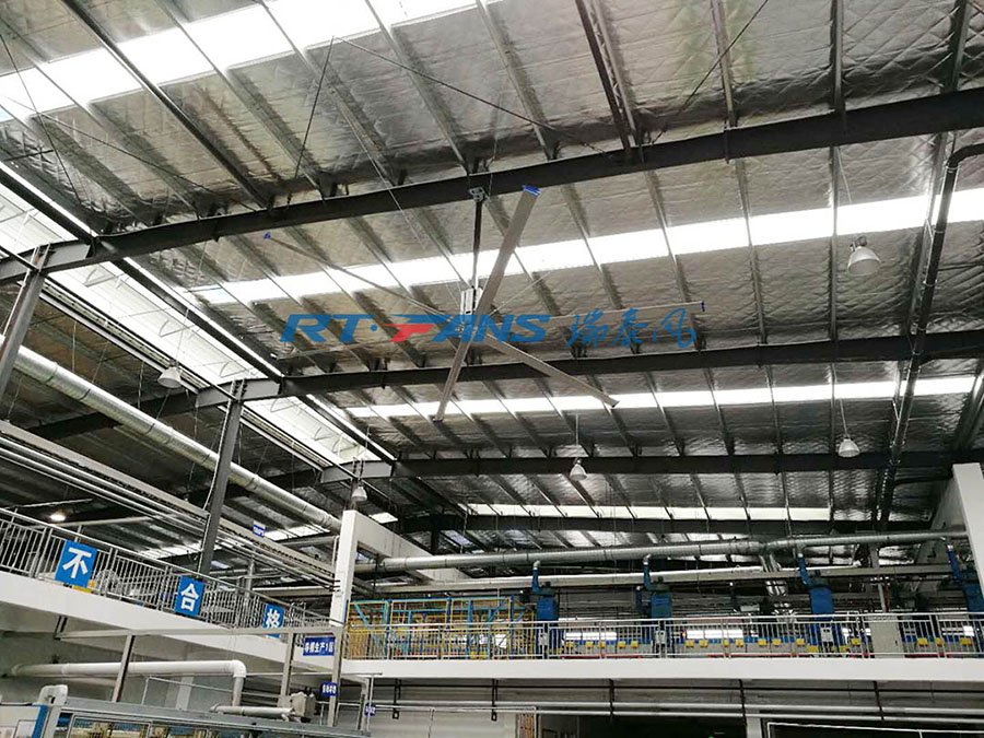 大型工業(yè)吊扇為什么更受廠房車間歡迎？
