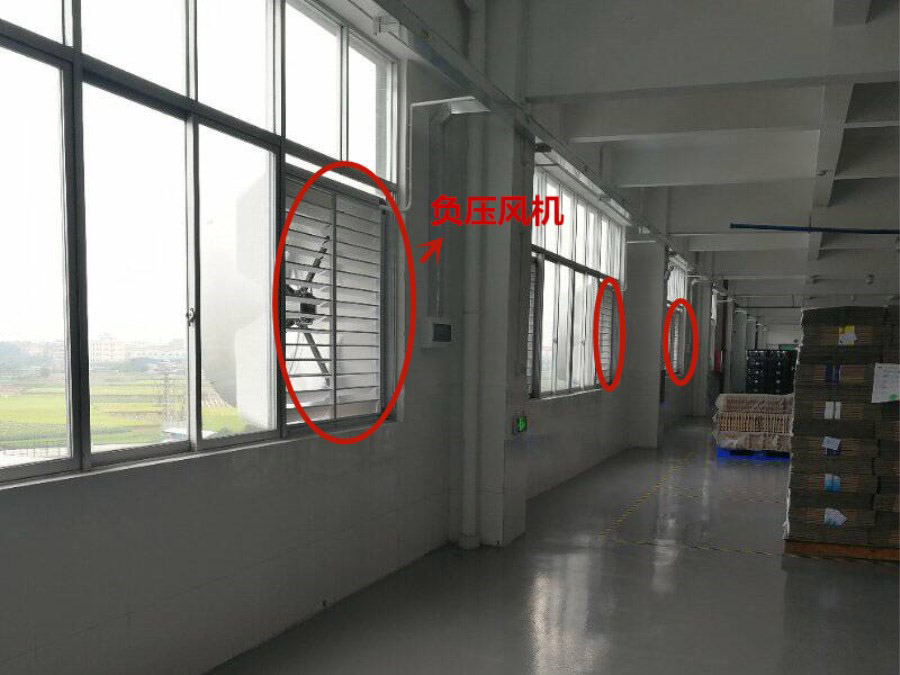 水簾風機降溫系統(tǒng),負壓風機,車間降溫設備